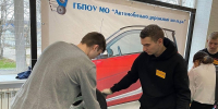 Лицеисты Бронниц испытали себя в роли автомехаников на мастер-классе в колледже - Regions.Ru