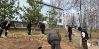 Студенты Подмосковья навели марафет на территории колледжа в честь весны - Regions.Ru