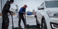 Снегопады циклона Зион возвратили бронницких автомобилистов на шиномонтаж - Regions.Ru