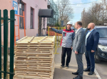 В бронницкой школе искусств утепляют фасад и ремонтируют крышу