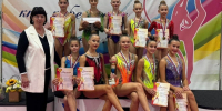 Четыре золотых и десять серебряных медалей привезли бронницкие гимнастки из Луховиц - Regions.Ru